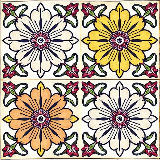 Flower Tiles